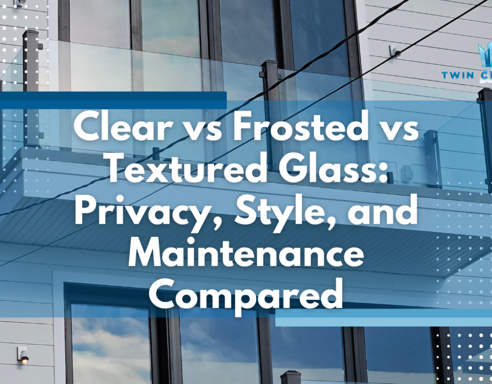 Clear vs Frosted vs Textured Glass - Twin City Glass